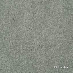 Textured gray color swatch with 'Tidewater' label