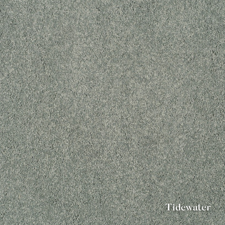 Textured gray color swatch with 'Tidewater' label
