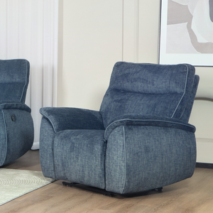 The Aston Recliner Sofa in Dark Grey features plush comfort, smooth recliners and modern style, perfect for relaxing in any living space