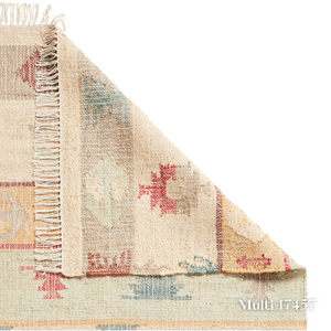 Add some style with the Bazaar Jute Natural Hand Woven Rugs offering strong & organic class with sustainable jute, wool & polyester in a flat weave design