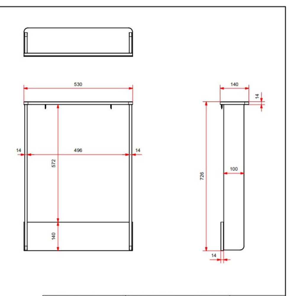 The Billy Changing Unit in Satin White is a nappy changing board attachment, perfect for baby room setups with safe raised edges