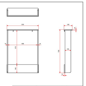 The Billy Changing Unit in Satin White is a nappy changing board attachment, perfect for baby room setups with safe raised edges