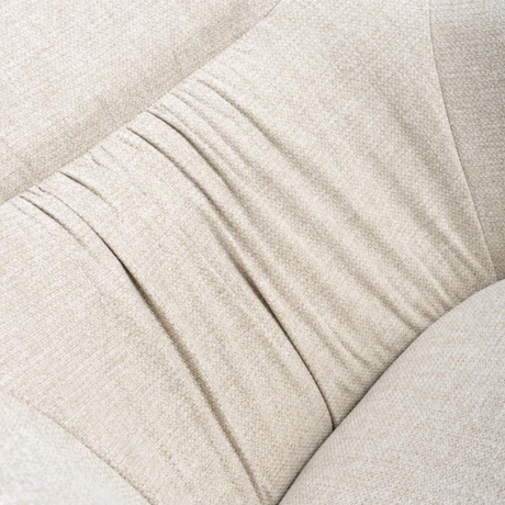 The Boden Carver Barstool in Sage Green, Natural or Brick blends modern style with comfort, plush fabric upholstery, sleek metal legs