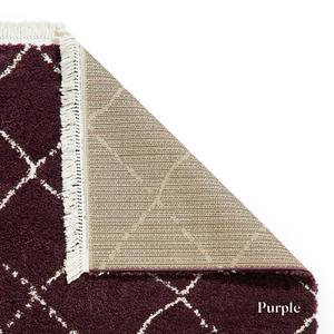 Add bohemian charm with Boho Berber Machine Made Shaggy Rugs range featuring plush shaggy pile, durable polypropylene and stylish fringes.