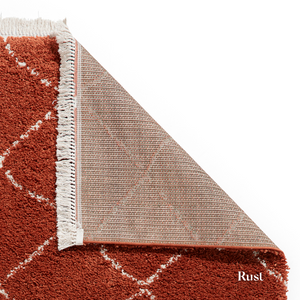 Add bohemian charm with Boho Berber Machine Made Shaggy Rugs range featuring plush shaggy pile, durable polypropylene and stylish fringes.