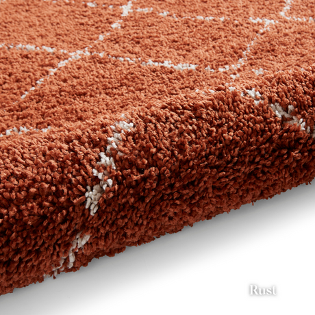 Add bohemian charm with Boho Berber Machine Made Shaggy Rugs range featuring plush shaggy pile, durable polypropylene and stylish fringes.