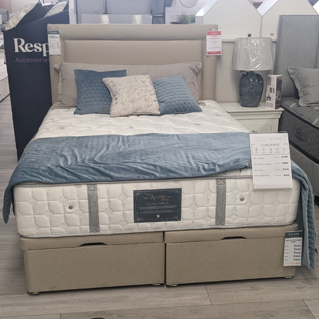 The Briody Full Ottoman Base combines elegant design, generous storage and a selection of fabric colours for a stylish and practical bedroom upgrade