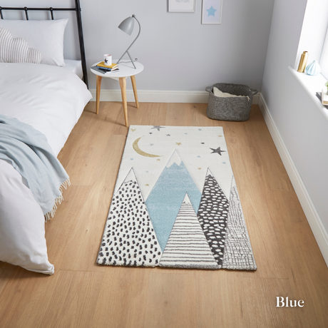 Bring play to life with the Brooklyn Kids Collection Machine Made Rugs featuring stain resistances, hand carved and both soft and durable.