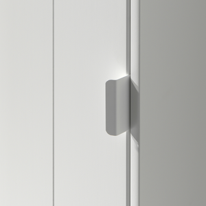 The Casami Kids 4 & 1 Open Door Wardrobe Set in Multicoloured features pastel colours of white, pink, mint green and grey, perfect addition to kids rooms