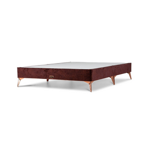 The Casino Steel Leg Divan offers metal legs in 4 colours, various luxury fabric colours, reinforced frame & raised design with under bed, to suit any bed!