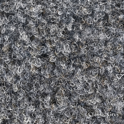 Close-up of a textured Classic Grey carpet