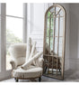 Gallery™ Curtis Panelled Arch Window Mirror