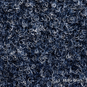 Textured blue background with white abstract patterns and 'Delta Blues' text.