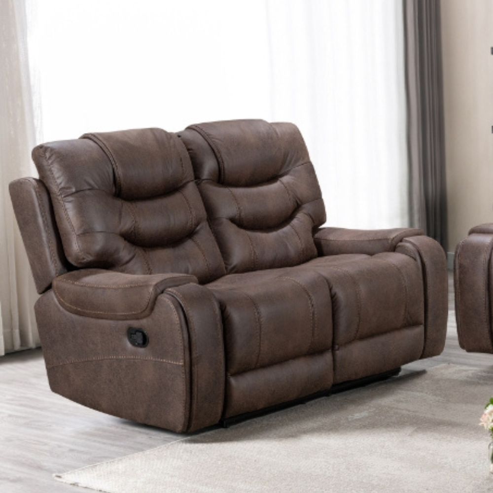 Dublin Recliner Sofa - Brown