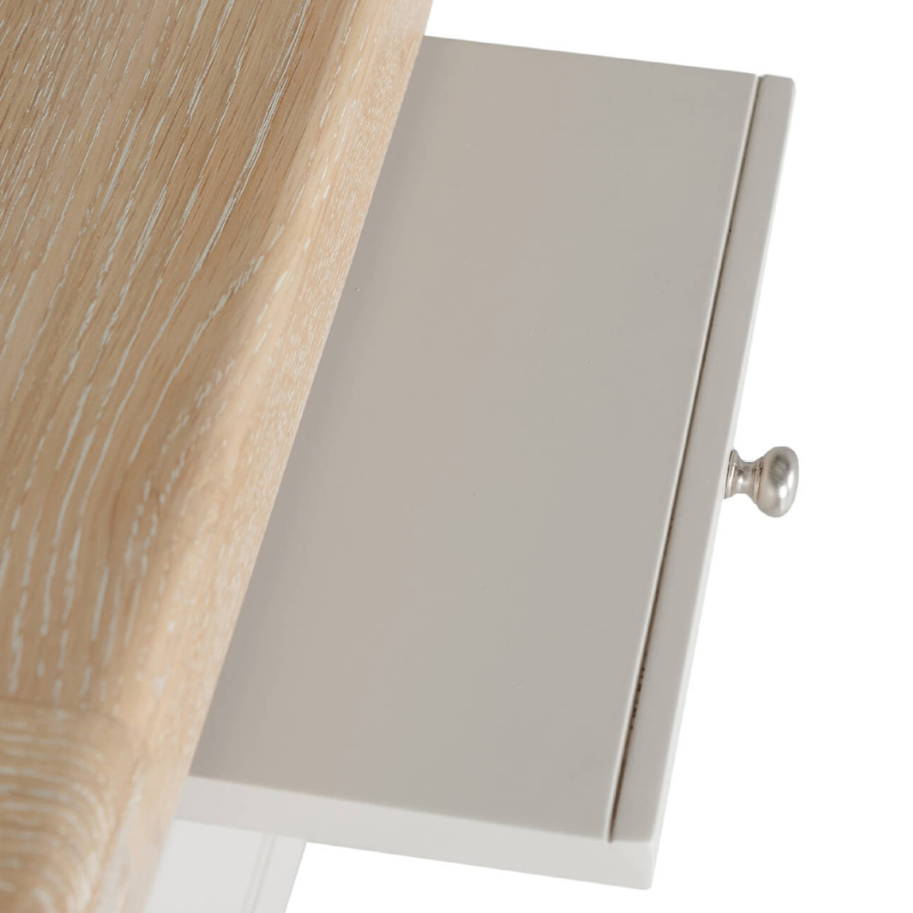 The Doune Table Lamp in Taupe features a refined painted finish. Ideal for lamps, adding elegance and function to any room.