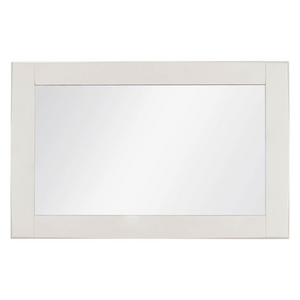 The Doune Mirror in Taupe with a painted frame and easy wall mounting. Perfect for enhancing bedrooms, hallways, or living areas.