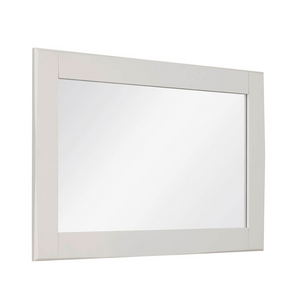 The Doune Mirror in Taupe with a painted frame and easy wall mounting. Perfect for enhancing bedrooms, hallways, or living areas.