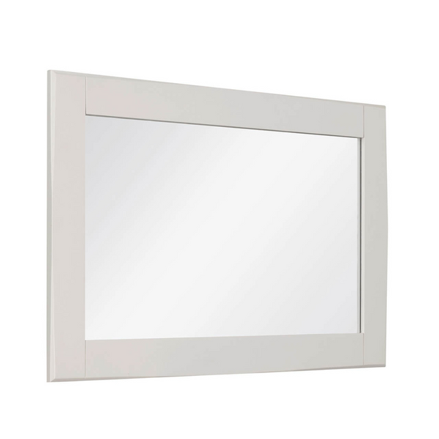 The Doune Mirror in Taupe with a painted frame and easy wall mounting. Perfect for enhancing bedrooms, hallways, or living areas.