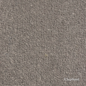 Textured gray fabric with 'Elephant' branding