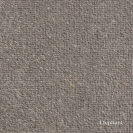 Textured gray fabric with 'Elephant' branding