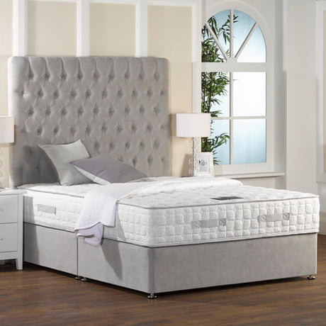 The Briody Elite Mattress 1800 rated as a 4-star luxurious mattress with high-density foam edge material