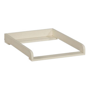 The Erik Baby Dresser with Changing Unit in White features a safe changing table space with 2 door storage, solid pine/MDF build and wall mount option