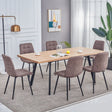 Florence Oak Extending Dining Table