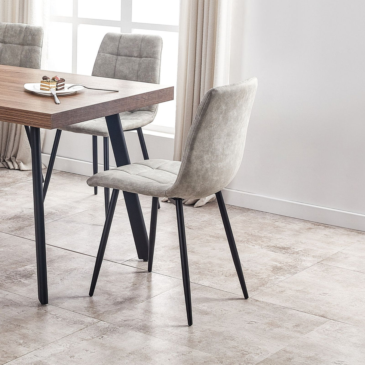 Florence Walnut Dining Table