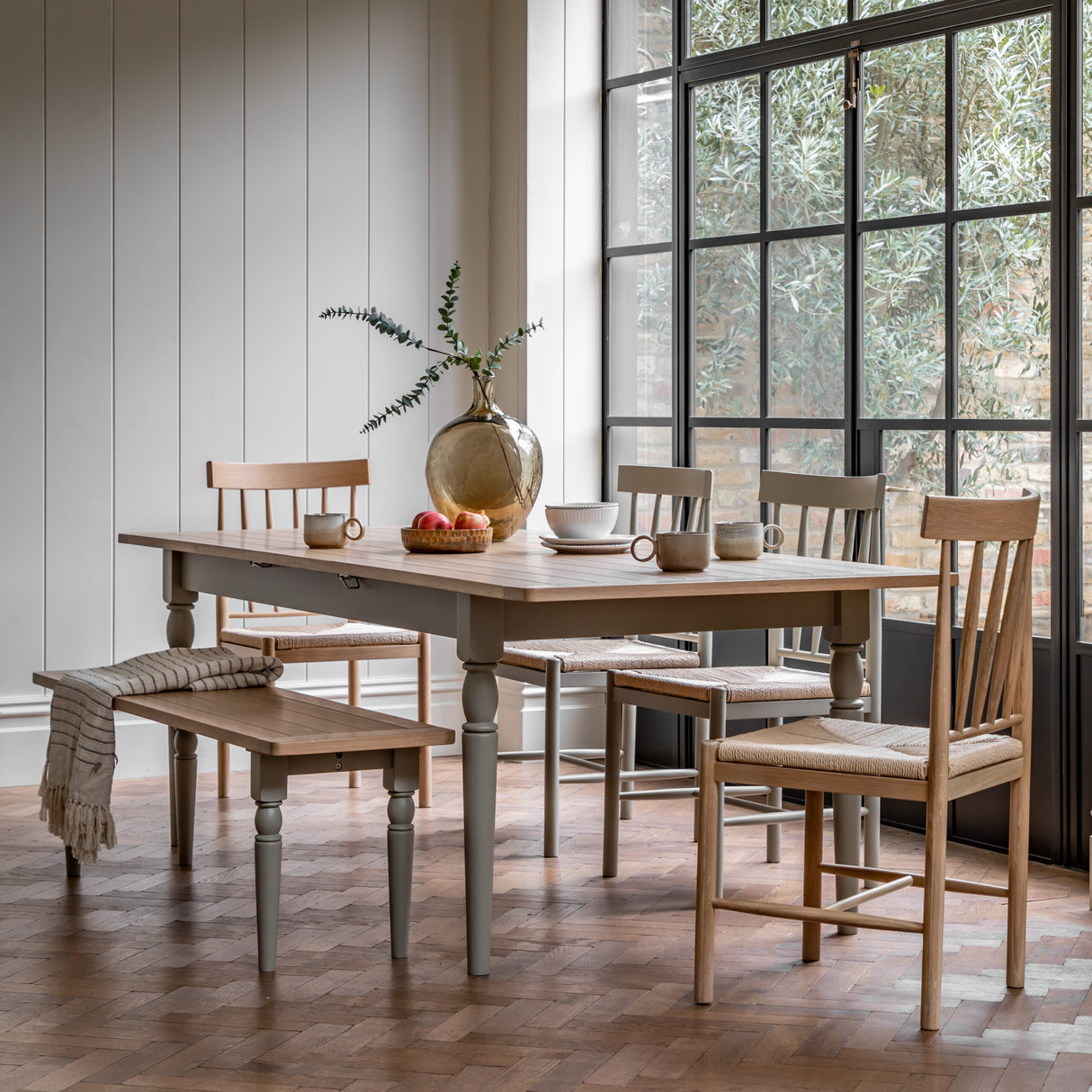 Eton Extending Dining Table 1.8M-2.3M 10ppl (Display Model)