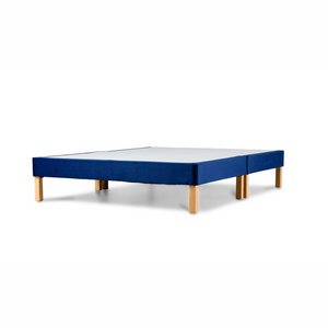 The Faith & Ethan - Classic Straight Leg Divan features light wood legs, premium fabric upholstery and colour options and reinforced frame, to suit any bed!