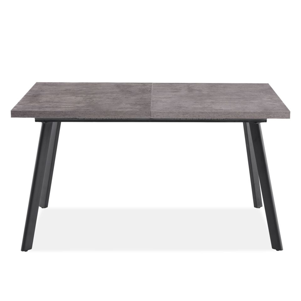 Florence Grey Marble Extending Dining Table