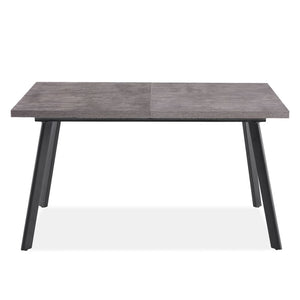 Florence Grey Marble Extending Dining Table