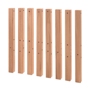 The Forrest Kids Bed Legs in Oak is a leg attachment for the various bunk beds apart of the Forrest Bed collection, helping to convert into 2 single beds