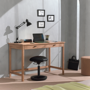 Crafted in European oak, the Forrest Kids Desk offers rustic style, a spacious worktop & 2 drawers for a practical workspace in a stylish natural oak finish