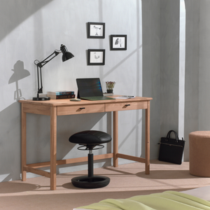 Crafted in European oak, the Forrest Kids Desk offers rustic style, a spacious worktop & 2 drawers for a practical workspace in a stylish natural oak finish