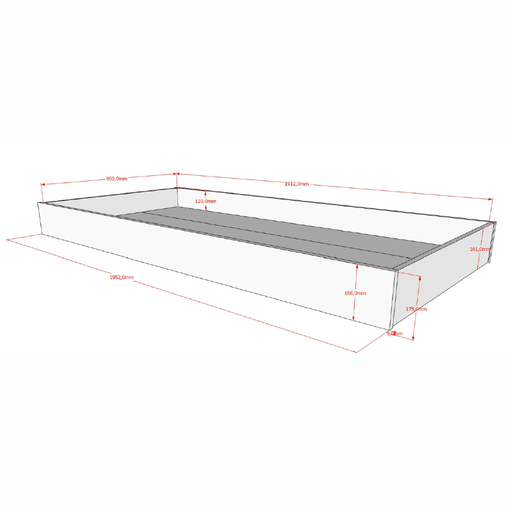 The Forrest Oak Kids House Bed Set with a Safety Rails features a 4 side guardrail, sturdy oak frame for durability & removable roof, ideal for kids aged 4+