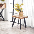 Florence Oak Lamp Table