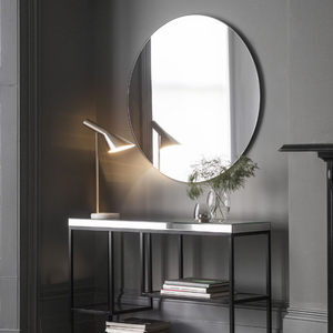 Gallery Hayle Round Mirror Champagne