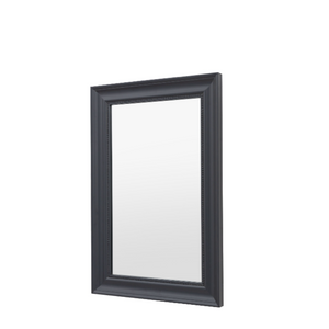 The Gallery Sherwood Rectangle Mirror in Lead features a classic design, lead finish and durable frame.