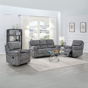 Relax in style with the Glendale Recliner Sofa in Dark grey featuring plush comfort, smooth recline and a sleek finish for the perfect living room upgrade