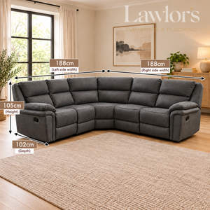 Glendale Recliner Sofa - Slate Navy