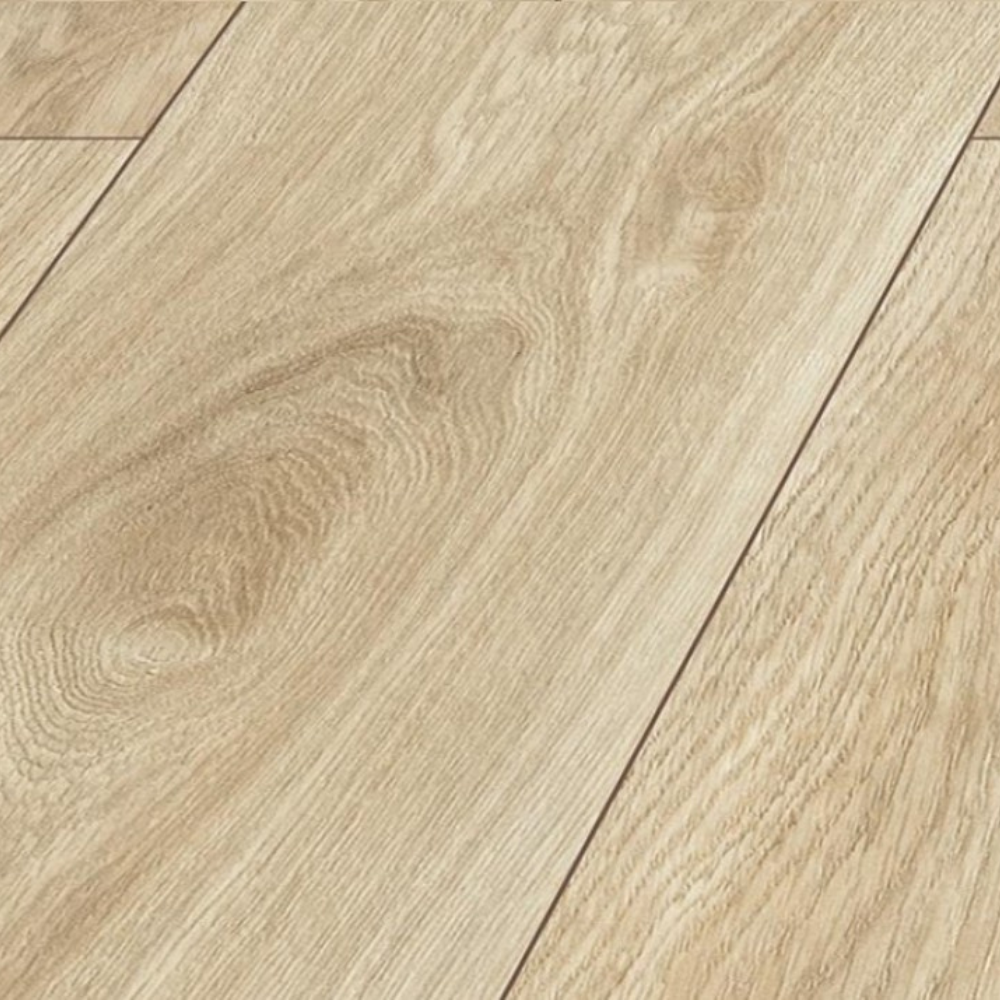 The Grace Laminate Flooring - 12mm features underfloor heating compatible, durable AC5 rating, easy Express Click installation and a 30 year warranty
