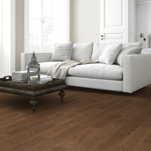 The Hagia Sophia Oak Engineered Flooring - 15mm features rich brown tones, natural grain, easy installation and durable European design