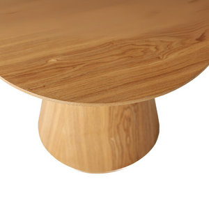 The Hailey Coffee Table in Brown adds warmth and sophistication with its sleek and durable design