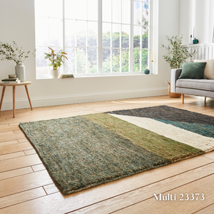 The Hemp Natural Hand Knotted Multi Rug blends rustic charm with sustainability, durable hand knotted hemp fibres for a refined, textured aesthetic.