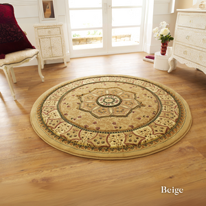 Redefine your style look with the Heritage Traditional Machine Made Rugs Range featuring high density weave, hand carved detail and smooth polyester pile.