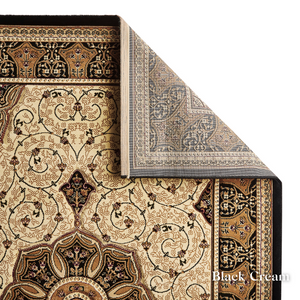 Redefine your style look with the Heritage Traditional Machine Made Rugs Range featuring high density weave, hand carved detail and smooth polyester pile.