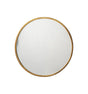 Gallery™ Higgings Round Mirror Antique Gold