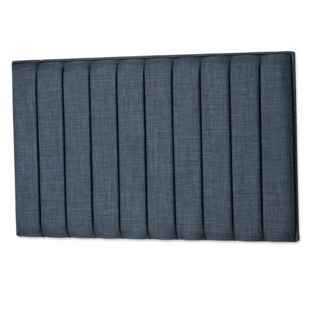 Introducing the Impression Fabric Headboard - 24" featuring vertical panel design, custom fabric, colour and size options so complement any bed style