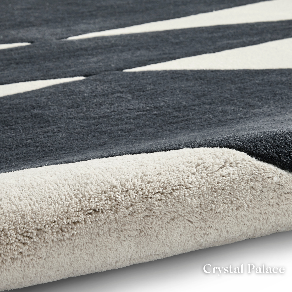Hand Tufted in India, the Inaluxe Modern Wool Rugs offer bold design, thick 3000 g/m2 pile and premium wool construction for luxurious, heavyweight feel.